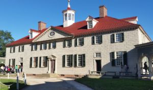 George Washington's mansion at Mount Vernon